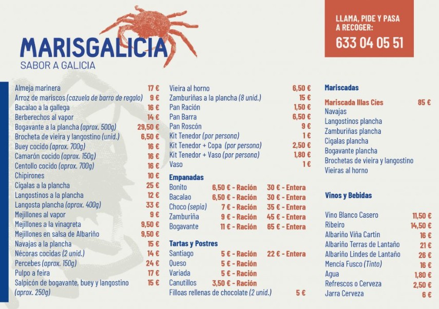 carta marisgalicia logroño