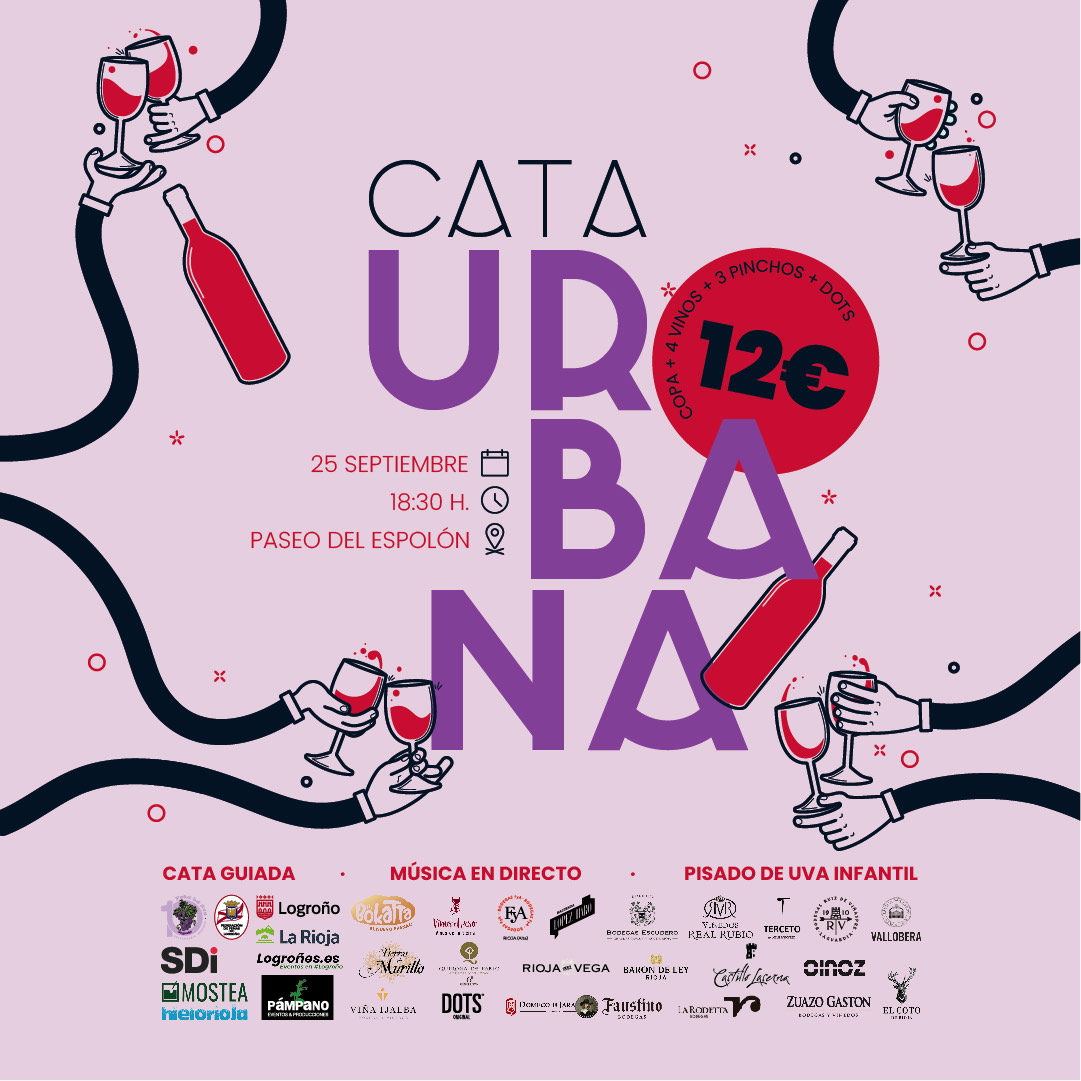 Cartel Cata Urbana Peña La uva San Mateo 2025
